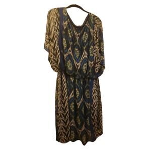Shelby & Palmer Dress Women's 22W NWOT Sheer Multicolor Slip